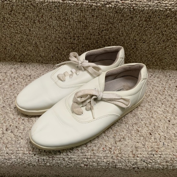 champion white leather sneakers